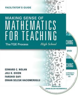 Making Sense of Mathematics for Teaching High School: The TQE Process